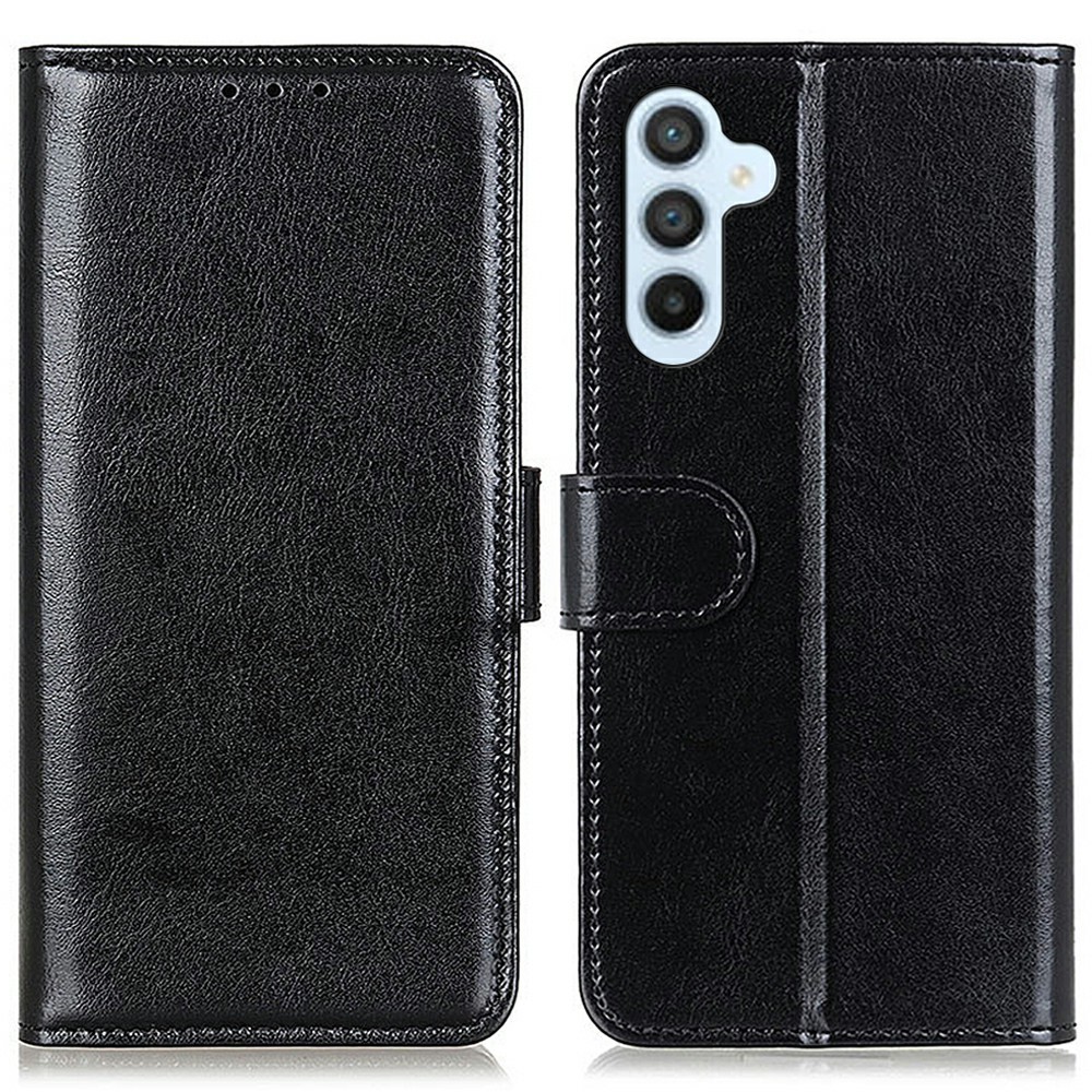  Samsung Galaxy A16 / A26 5G Fodral Crazy Horse Läder Svart
