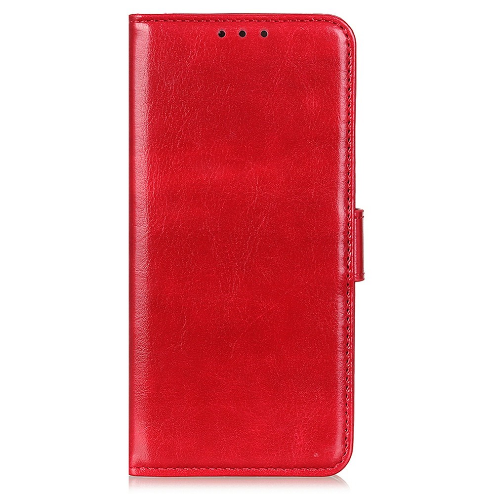  Samsung Galaxy A16 / A26 5G Fodral Crazy Horse Läder Röd