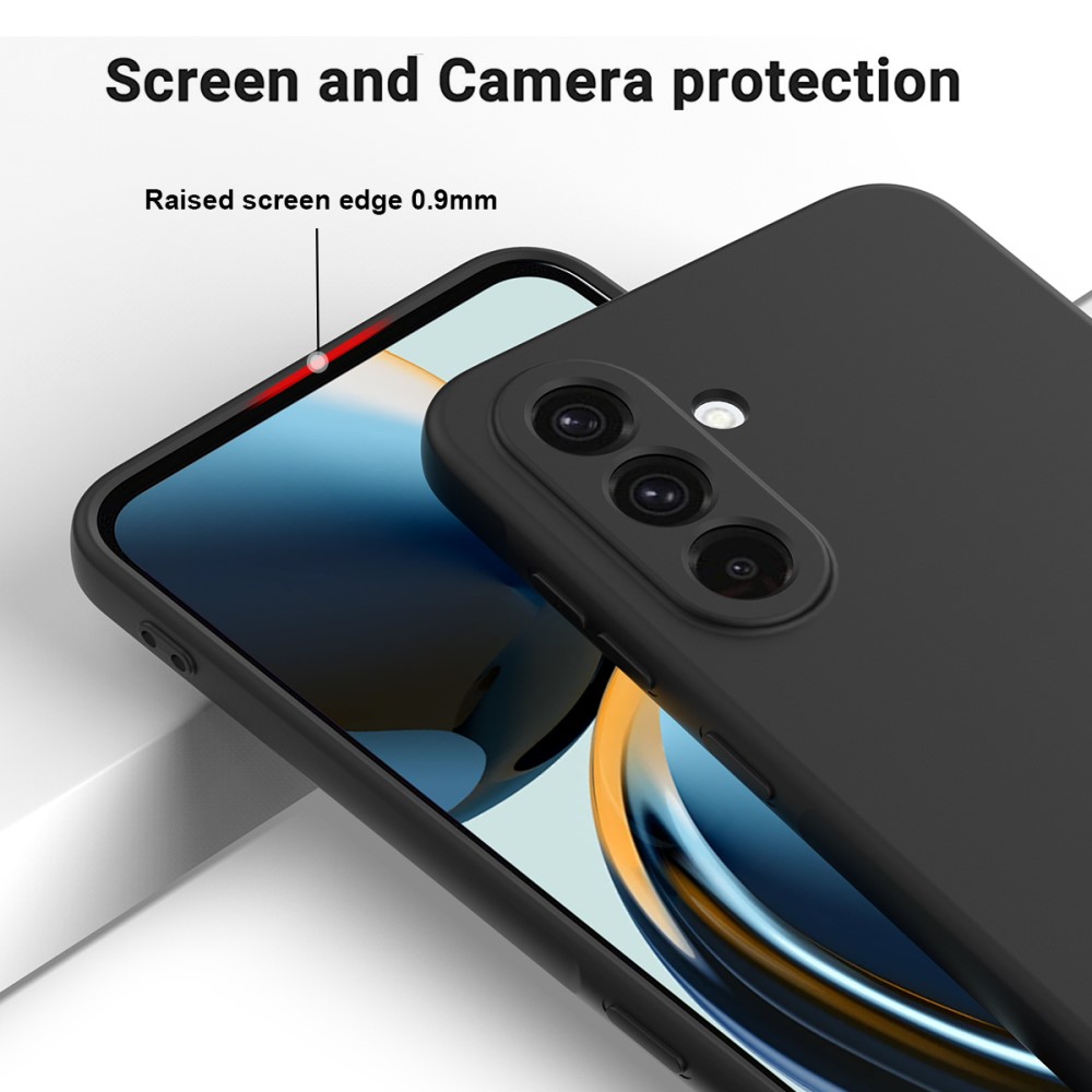  Samsung Galaxy A26 5G Skal Liquid Silikon Svart