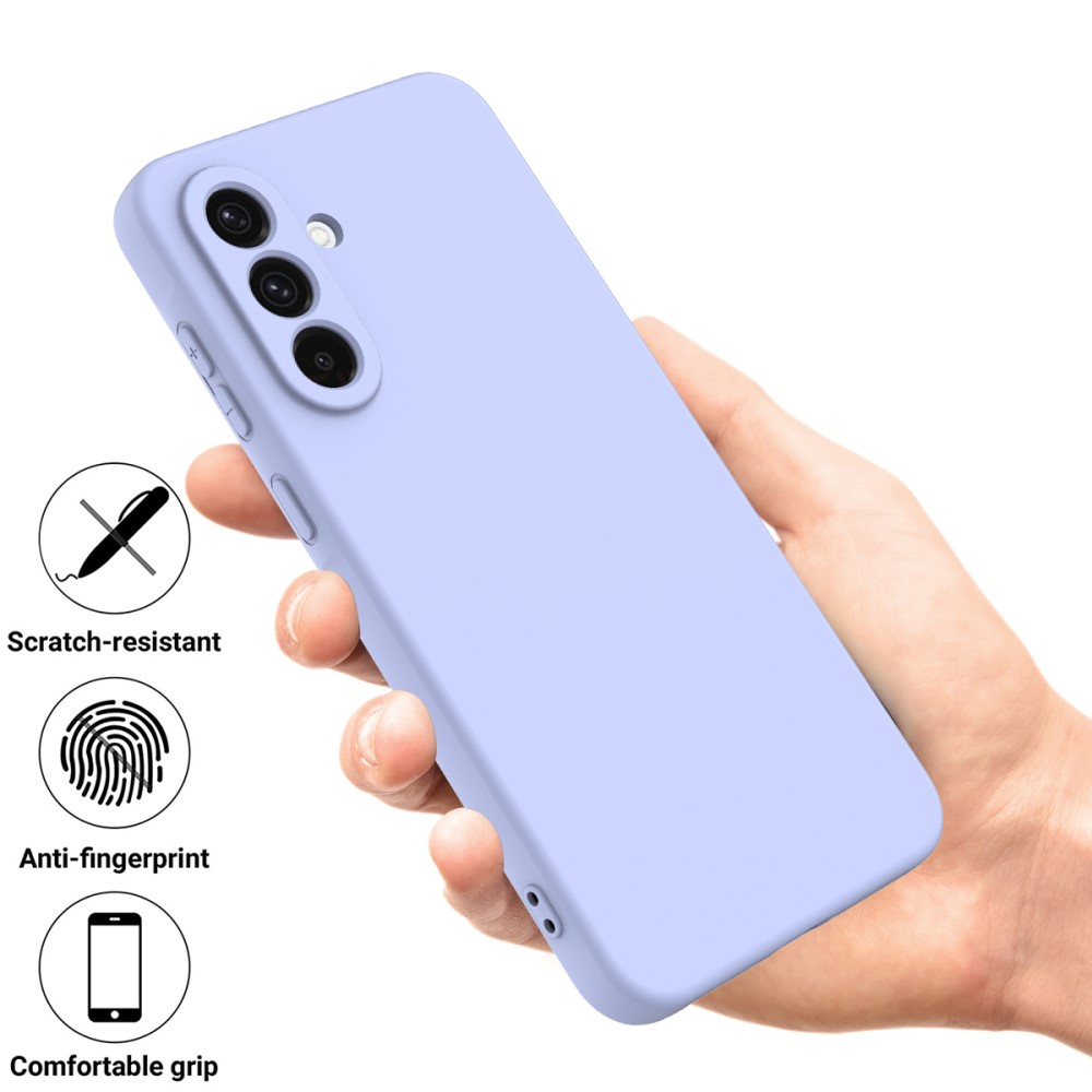  Samsung Galaxy A26 5G Skal Liquid Silikon Lila