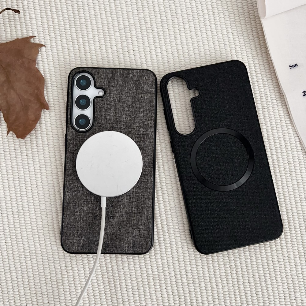  Samsung Galaxy A16/A26 5G Skal MagSafe Nylon Grå