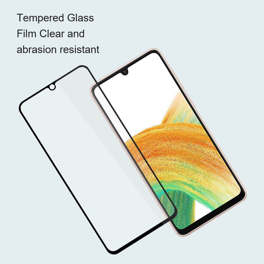 AMORUS AMORUS Galaxy A26 5G Skärmskydd Heltäckande Härdat Glas