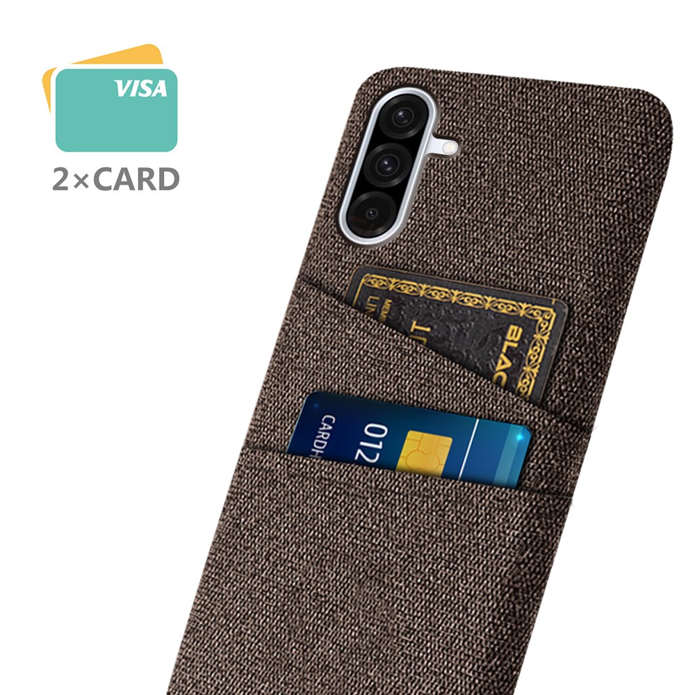  Samsung Galaxy A56 5G / A36 5G Skal Med Kortfack Tygbelagt