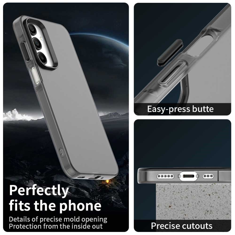  Samsung Galaxy A36 5G/A56 5G Skal Hybrid Matt Svart