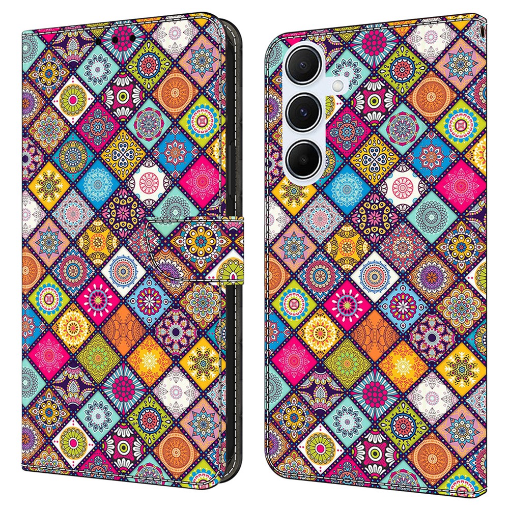  Samsung Galaxy A36 5G/A56 5G Fodral Mandala Blommor