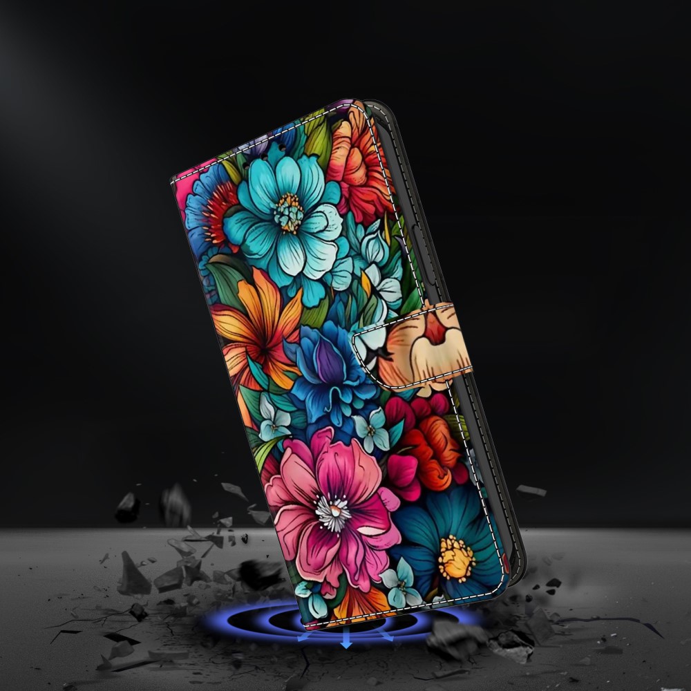  Samsung Galaxy A36 5G/A56 5G Fodral Med Tryck Blommor
