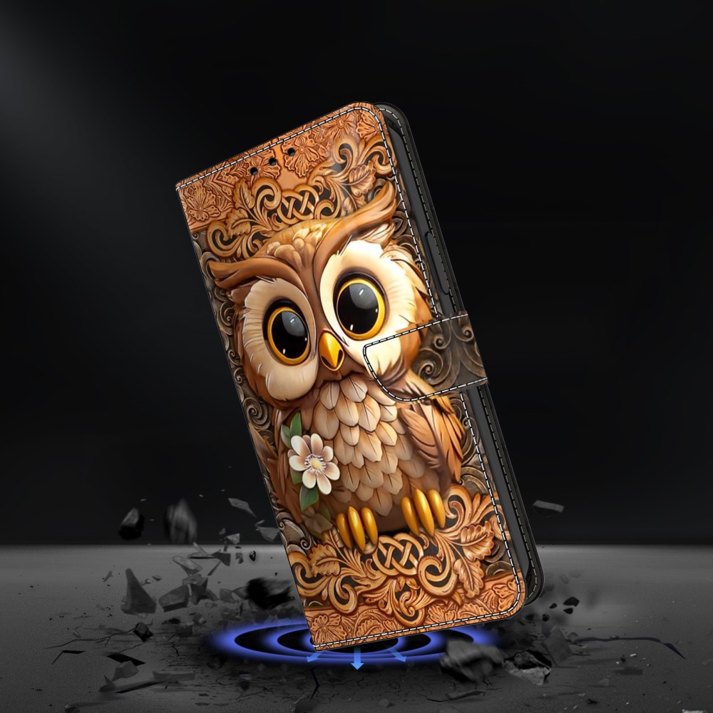  Samsung Galaxy A36 5G/A56 5G Fodral Med Tryck Uggla