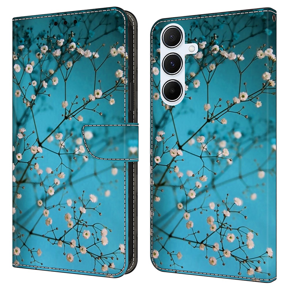  Samsung Galaxy A36 5G/A56 5G Fodral Med Tryck Blossom