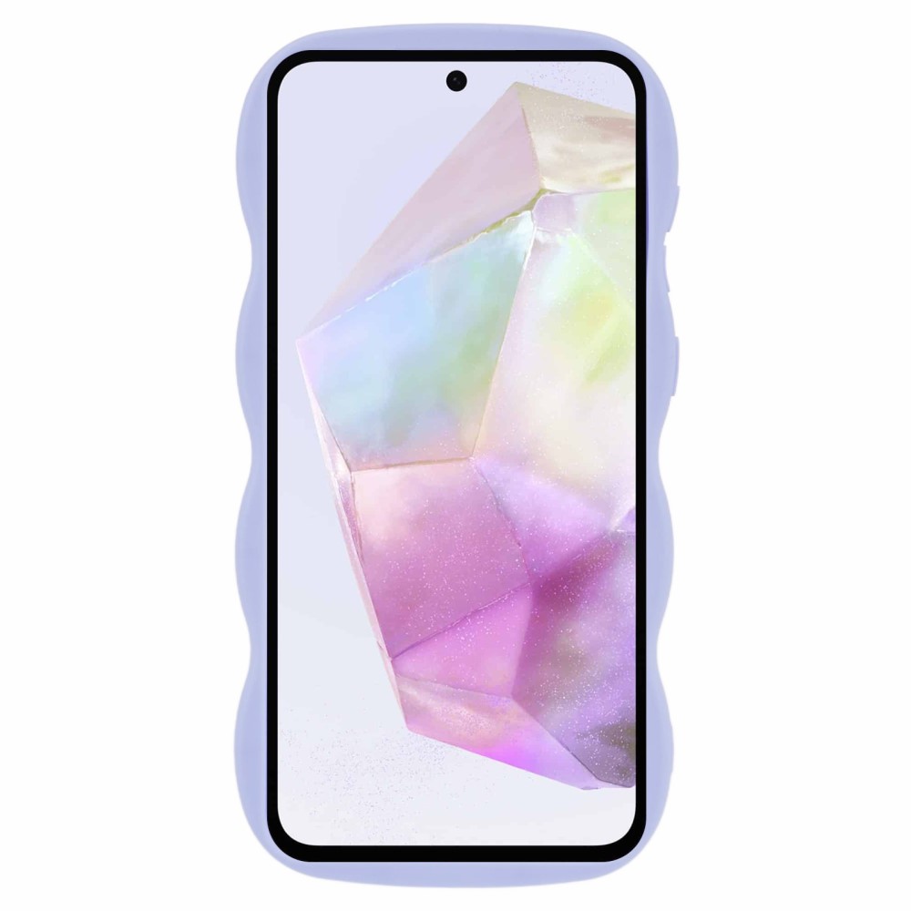  Samsung Galaxy A56 5G / A36 5G Mobilskal Wavy Lila