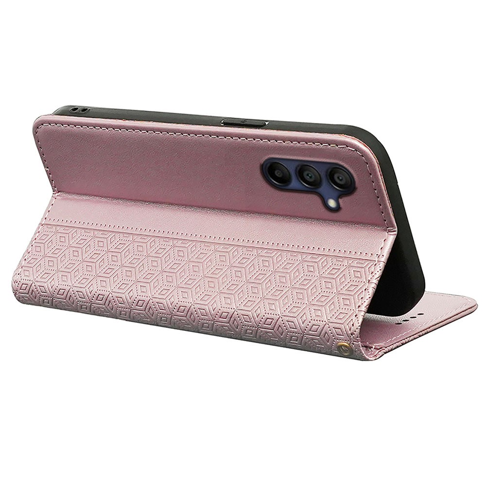  Samsung Galaxy A56 5G/A36 5G Fodral Flip Läder Roséguld