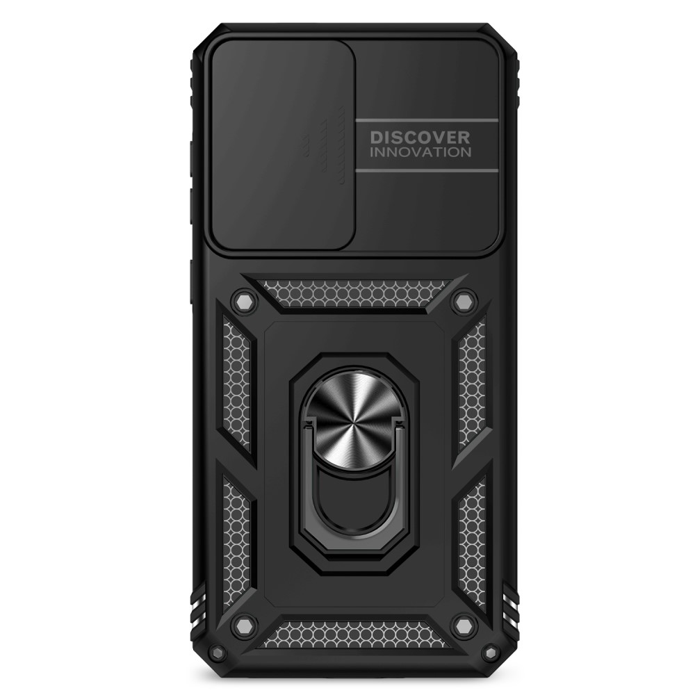  Samsung Galaxy A56 5G/A36 5G Skal CamShield Ring Hybrid Svart