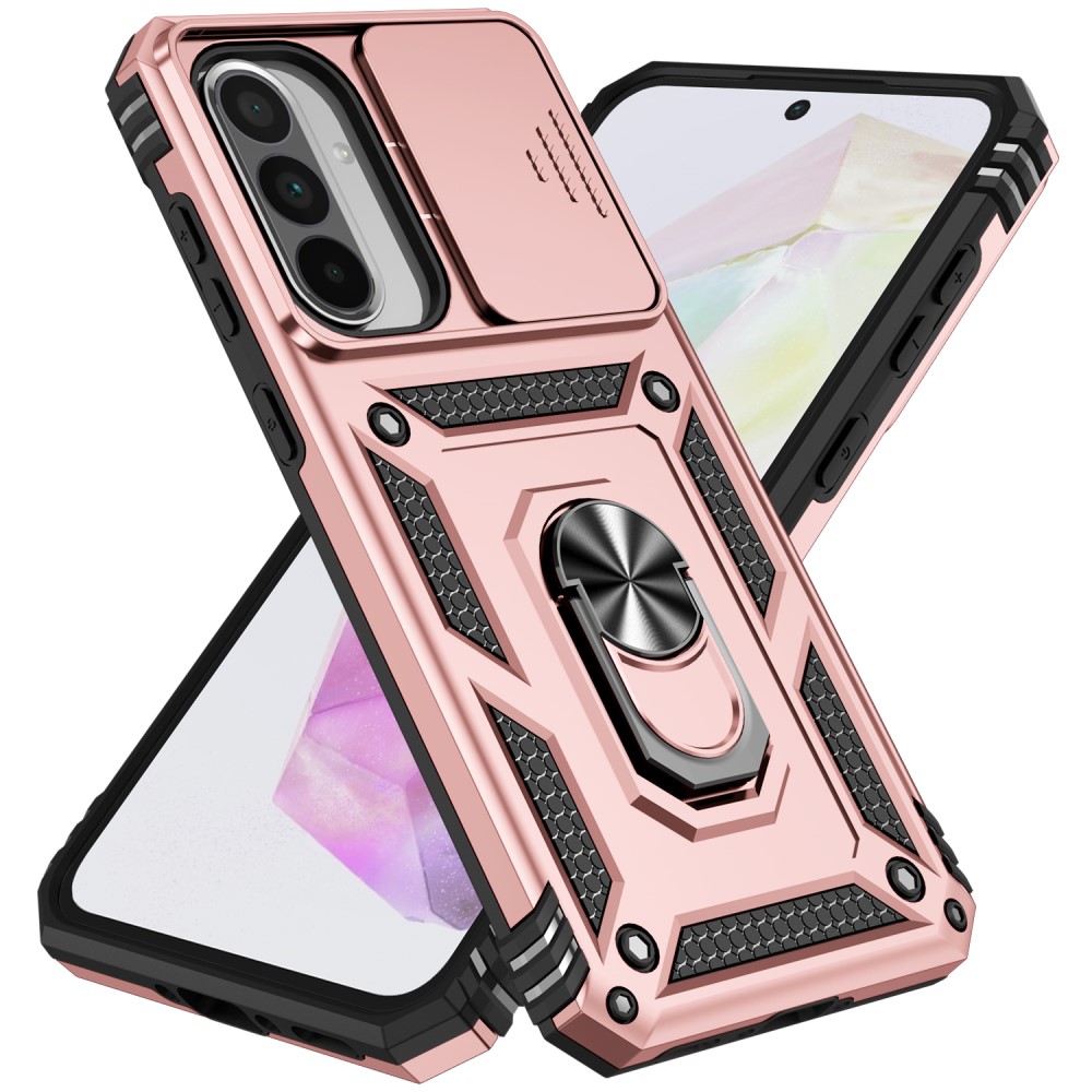  Samsung Galaxy A56 5G/A36 5G Skal CamShield Ring Hybrid