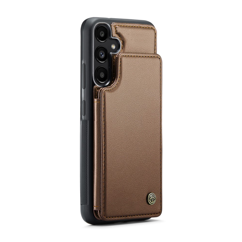 CASEME CASEME Galaxy A56 5G/A36 5G Skal RFID Kickstand Plånbok Brun