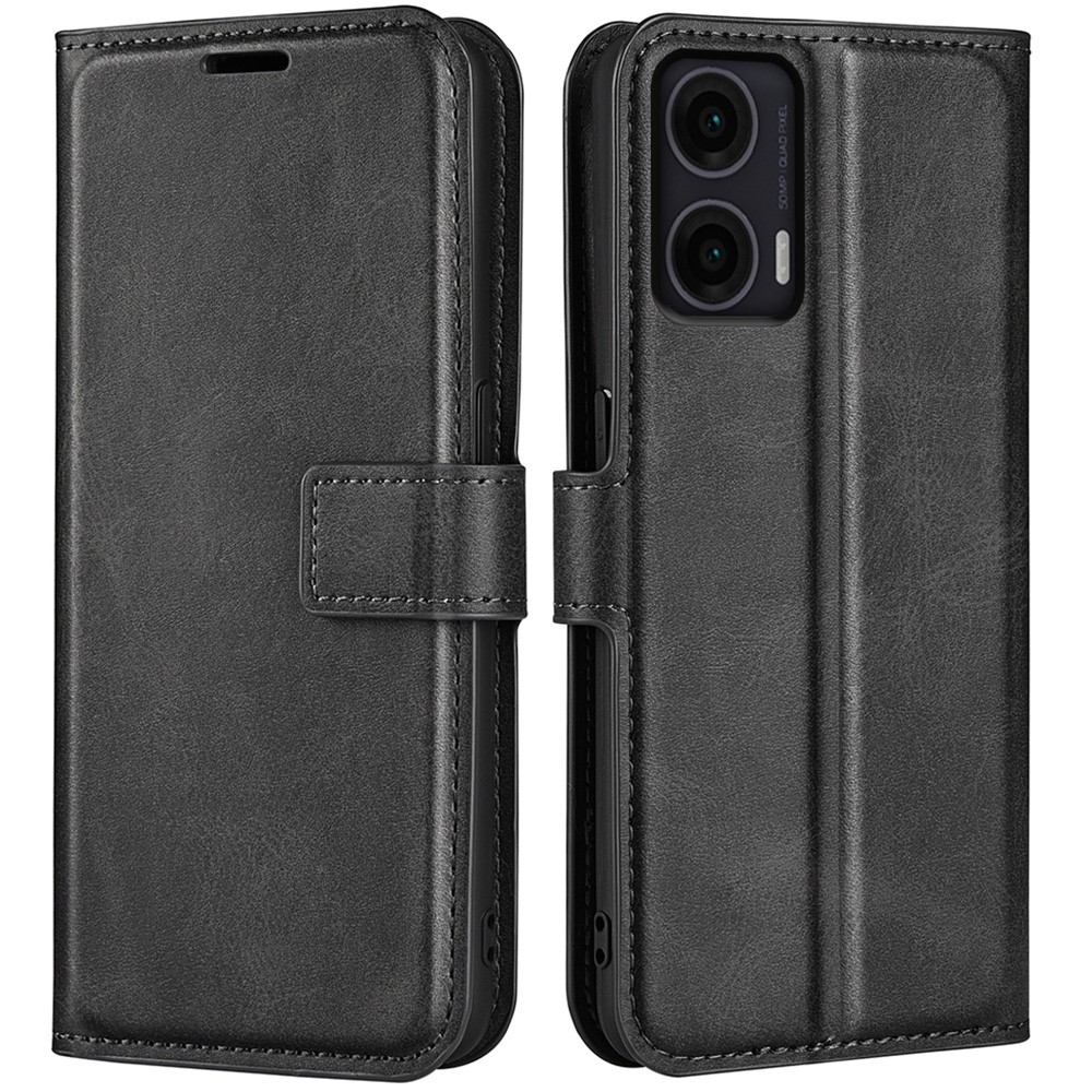  Motorola Moto G35 5G Fodral Läder Svart