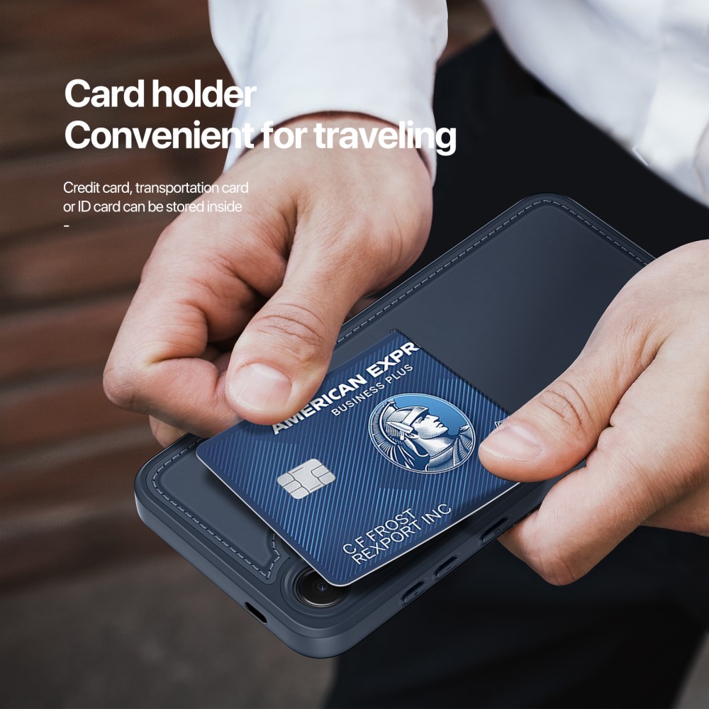 DUX DUCIS DUX DUCIS Galaxy S25 Plus Skal RFID Rafi II Series Blå