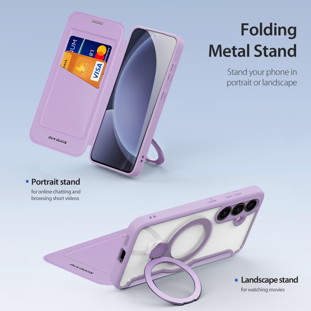 DUX DUCIS DUX DUCIS Galaxy S25 Plus Fodral MagSafe Skin X Pro Lila