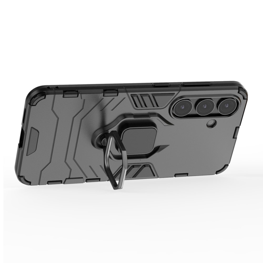  Samsung Galaxy S25 Plus Skal Hybrid Armor Ring Svart