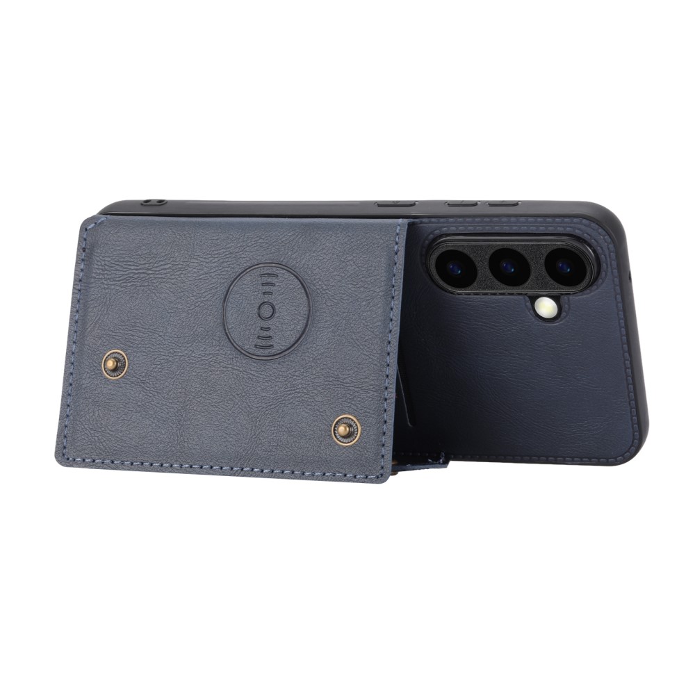  Samsung Galaxy S25 Plus Skal Med Kortfack Och Magnet