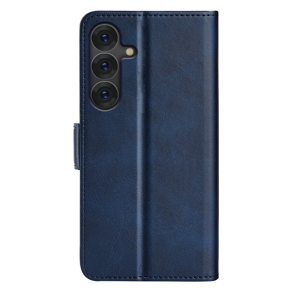  Samsung Galaxy S25 Plus Fodral Läder Blå