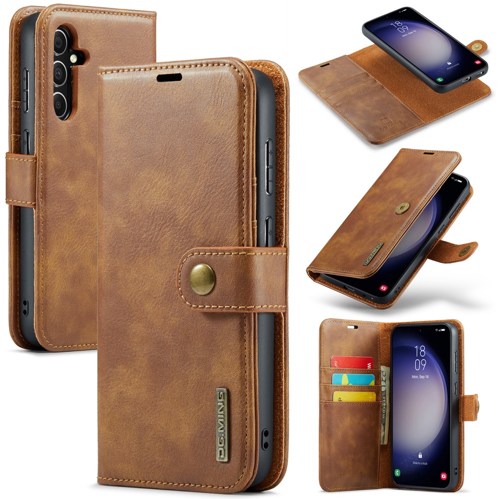 DG.MING DG.MING Galaxy S25 Plus 2in1 Magnet Fodral / Skal Brun