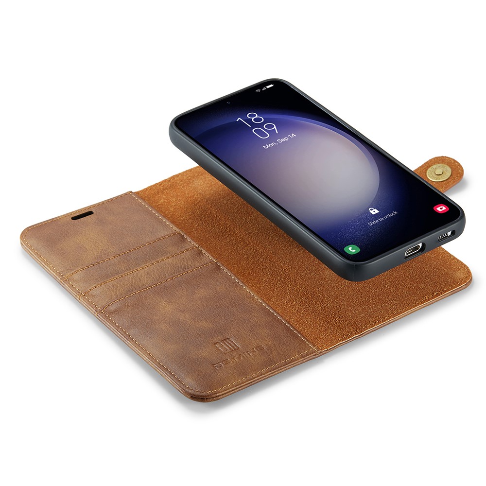 DG.MING DG.MING Galaxy S25 Plus 2in1 Magnet Fodral / Skal Brun