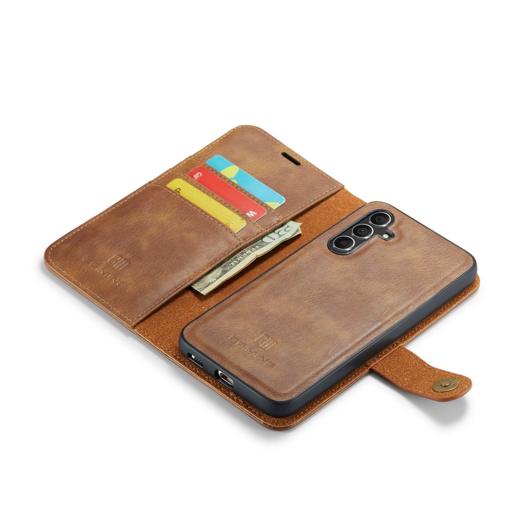 DG.MING DG.MING Galaxy S25 Plus 2in1 Magnet Fodral / Skal Brun