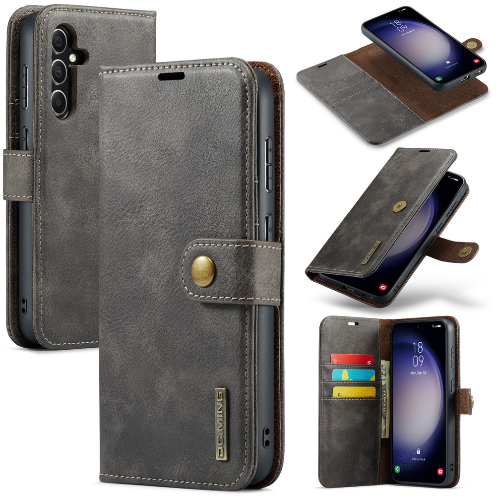 DG.MING DG.MING Galaxy S25 Plus 2in1 Magnet Fodral / Skal Grå