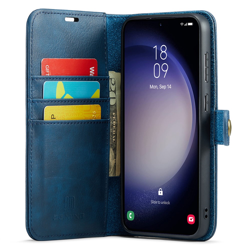 DG.MING DG.MING Galaxy S25 Plus 2in1 Magnet Fodral / Skal Blå