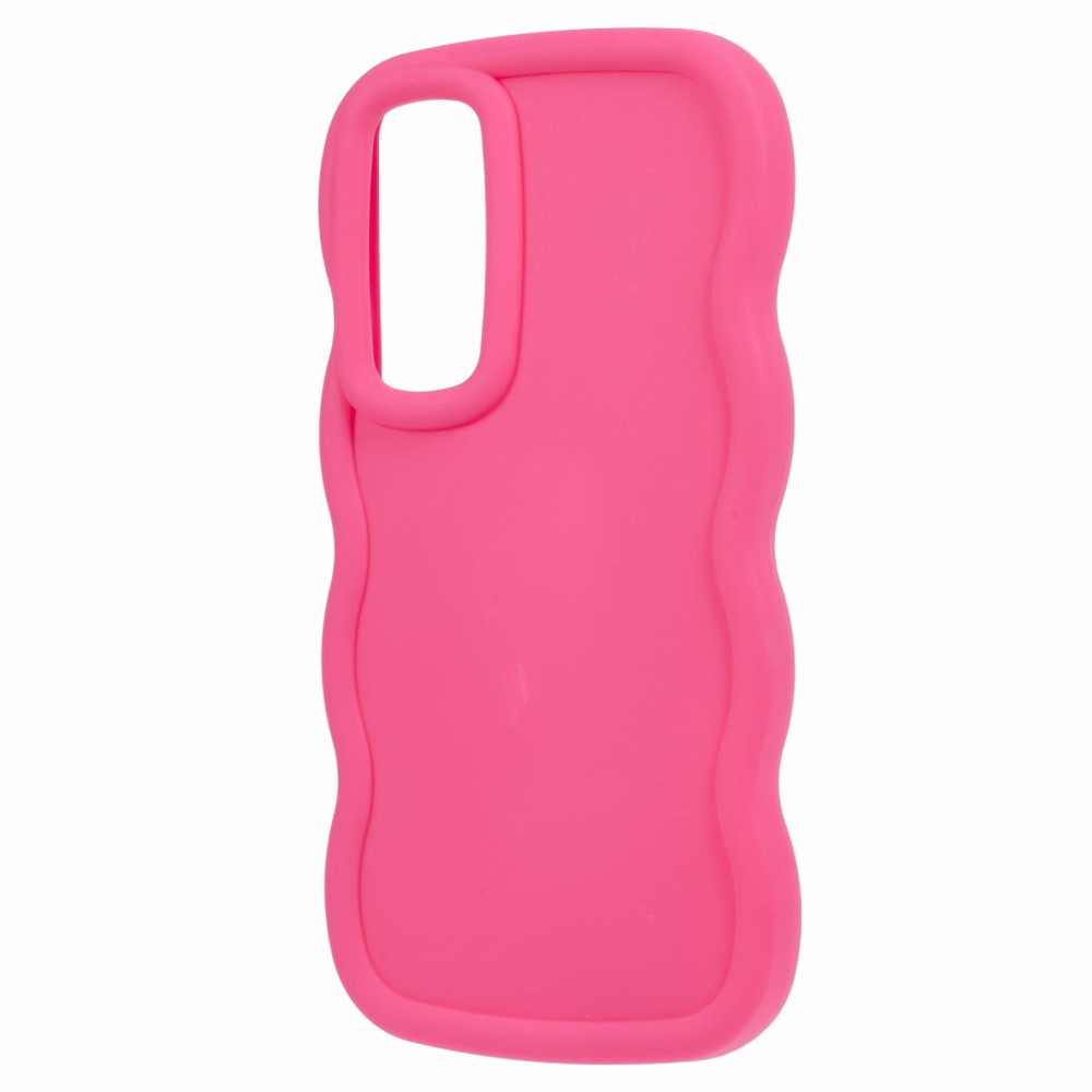  Samsung Galaxy S25 Plus Mobilskal Wavy Rosa