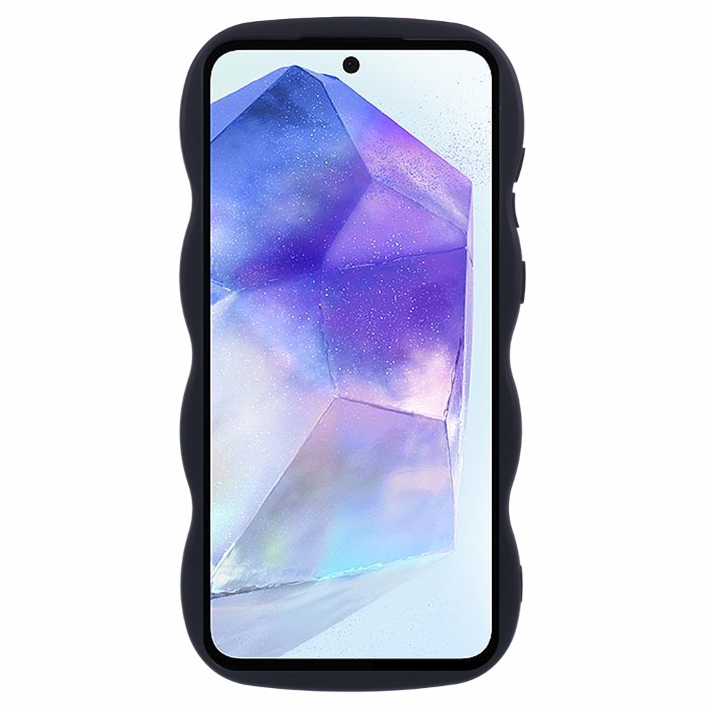  Samsung Galaxy S25 Plus Mobilskal Wavy Svart