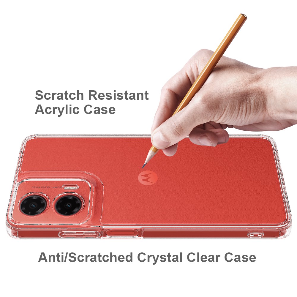  Motorola Moto G35 5G Skal TPU / Akryl Transparent