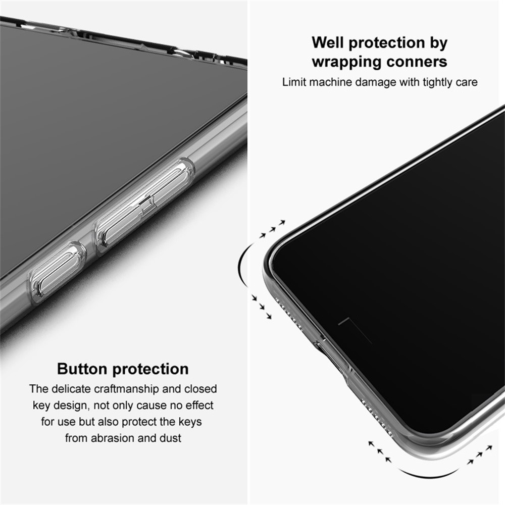 IMAK IMAK Samsung Galaxy S25 Plus Skal TPU Slim Transparent