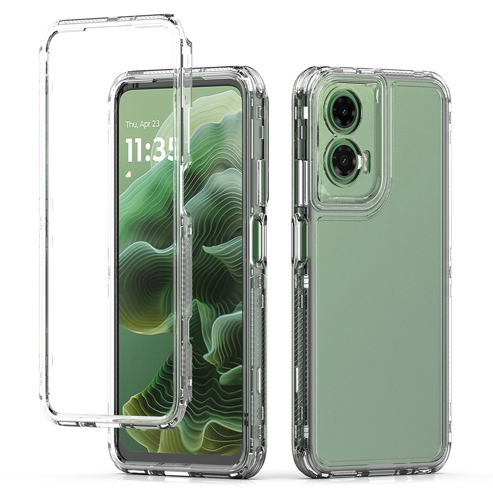 Motorola Moto G35 5G Skal Hybrid 360 Shockproof Transparent