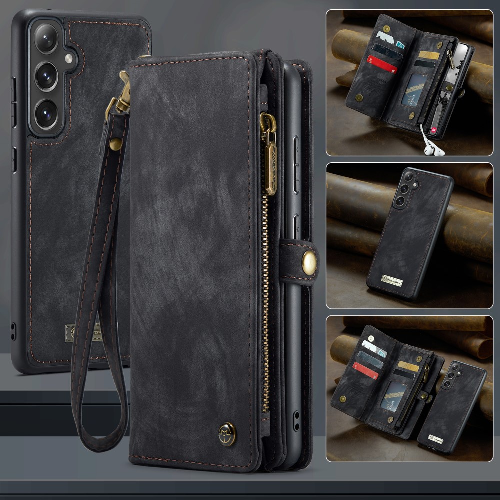 CASEME CASEME Galaxy S25 Plus 2in1 Fodral/Skal Multifunktionell Svart