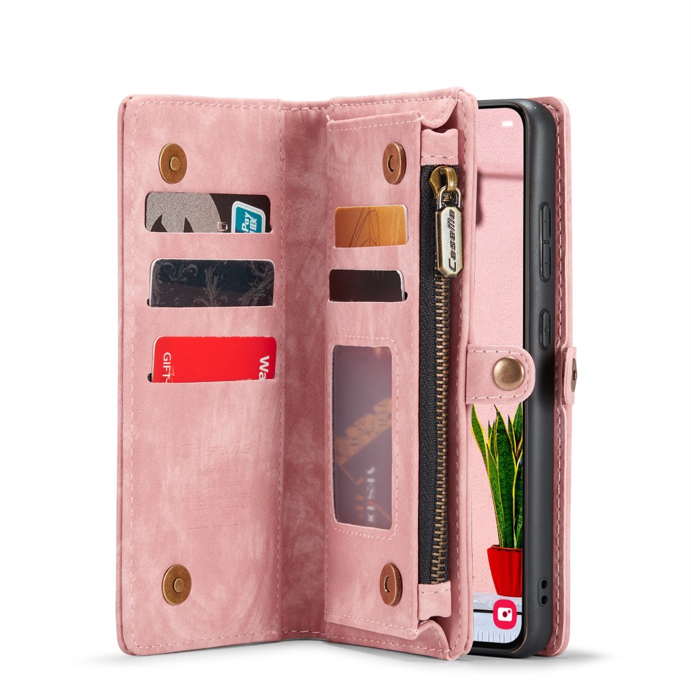 CASEME CASEME Galaxy S25 Plus 2in1 Fodral/Skal Multifunktionell Rosa