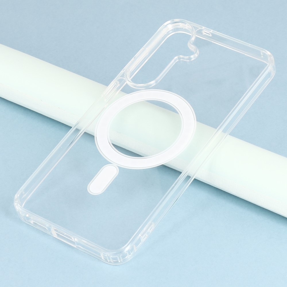  Samsung Galaxy S25 Plus Skal MagSafe TPU / Akryl Transparent