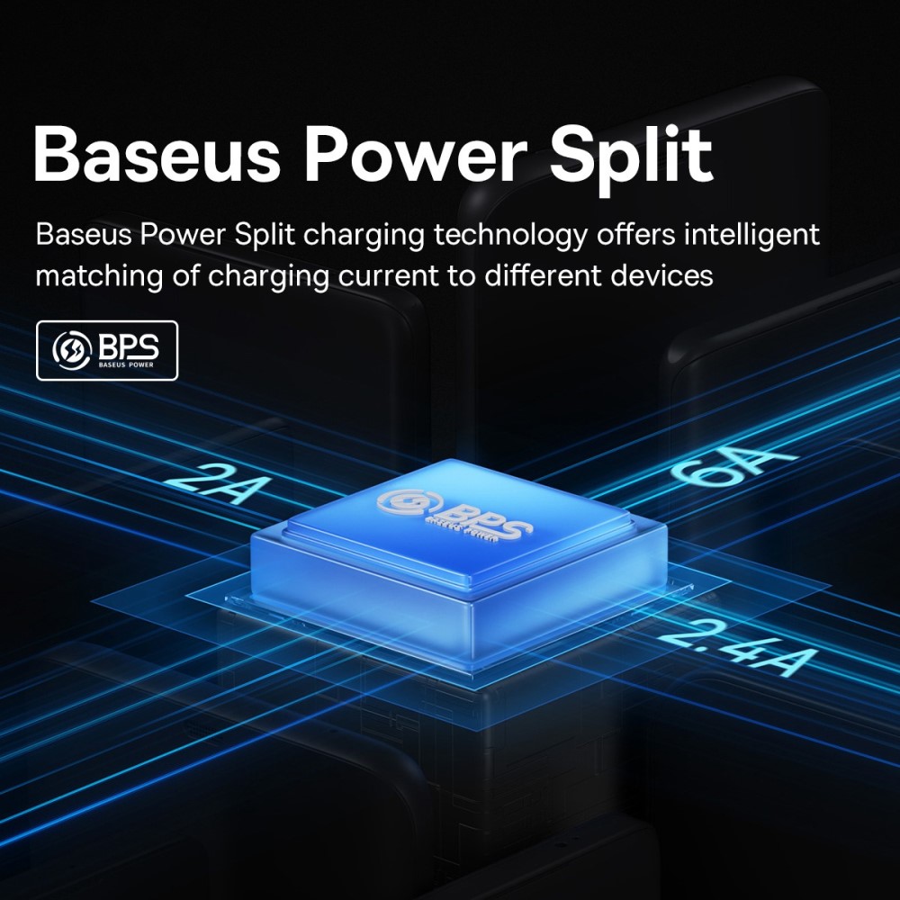BASEUS BASEUS 1.2 m 100W 3in1 USB-C/Lightning/MicroUSB Lila