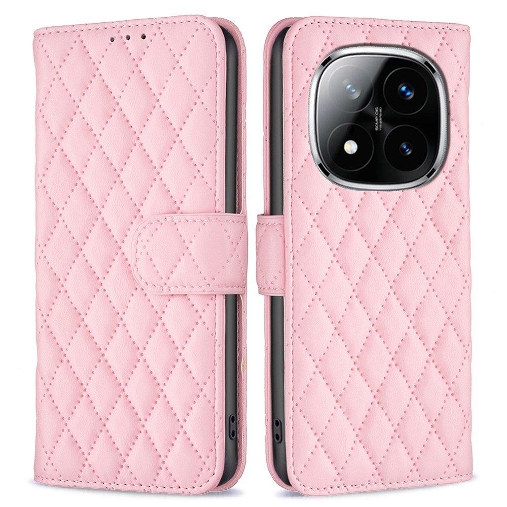  Xiaomi Redmi Note 14 Pro/Pro Plus 5G Fodral Diamond Läder