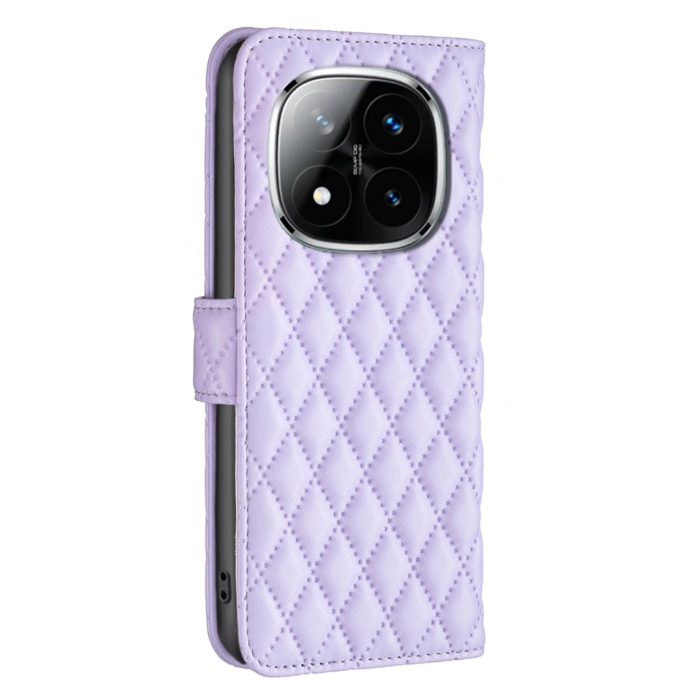  Xiaomi Redmi Note 14 Pro/Pro Plus 5G Fodral Diamond Läder