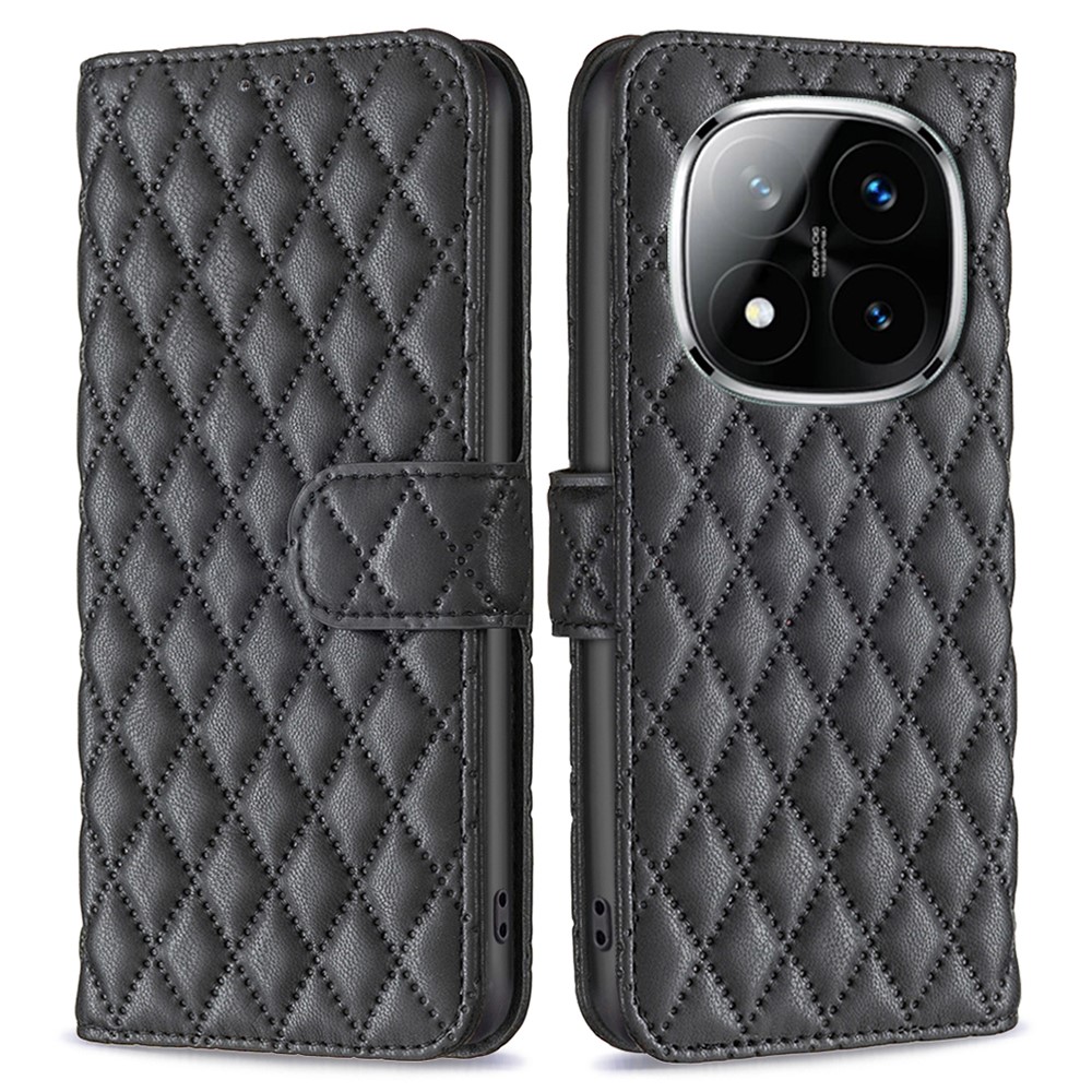  Xiaomi Redmi Note 14 Pro/Pro Plus 5G Fodral Diamond Läder