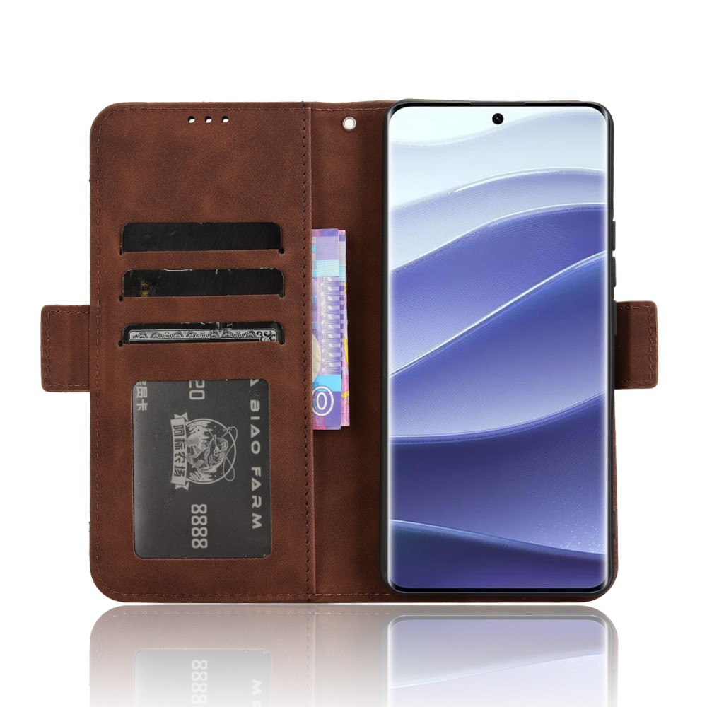 Redmi Note 14 Pro/Pro Plus 5G Fodral Med Avtagbart Kortfack