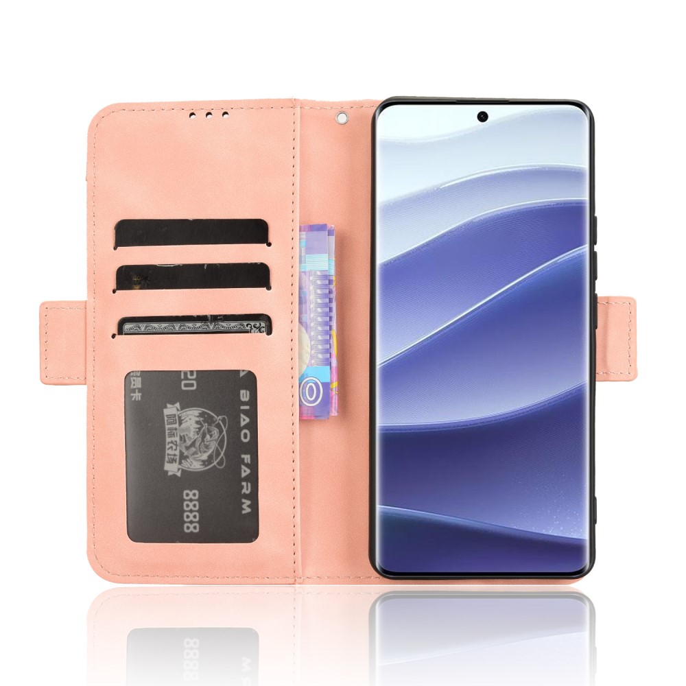  Redmi Note 14 Pro/Pro Plus 5G Fodral Med Avtagbart Kortfack