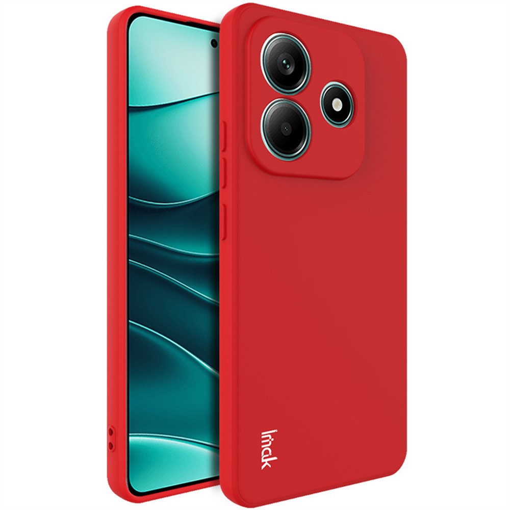 IMAK IMAK Xiaomi Redmi Note 14 5G Skal TPU Soft Röd