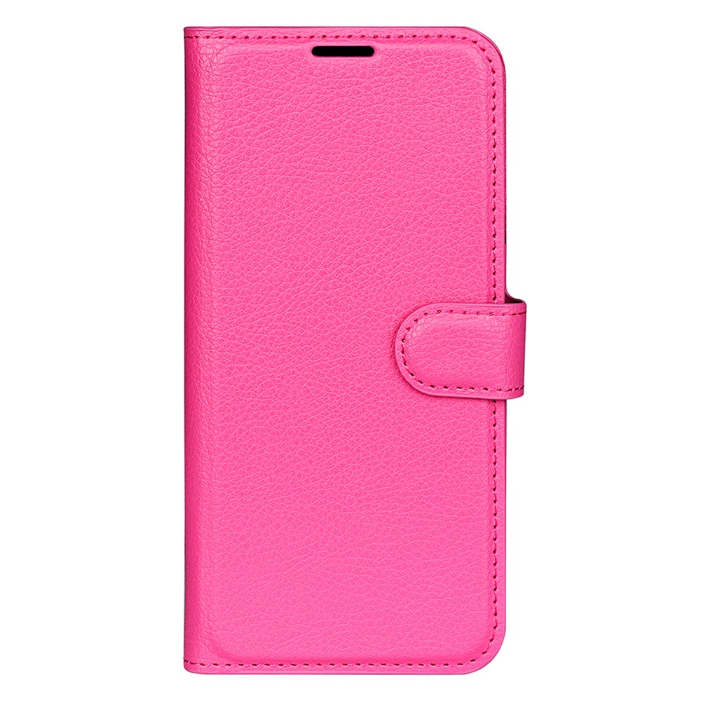  Xiaomi Redmi Note 14 5G Fodral Litchi Läder Rosa