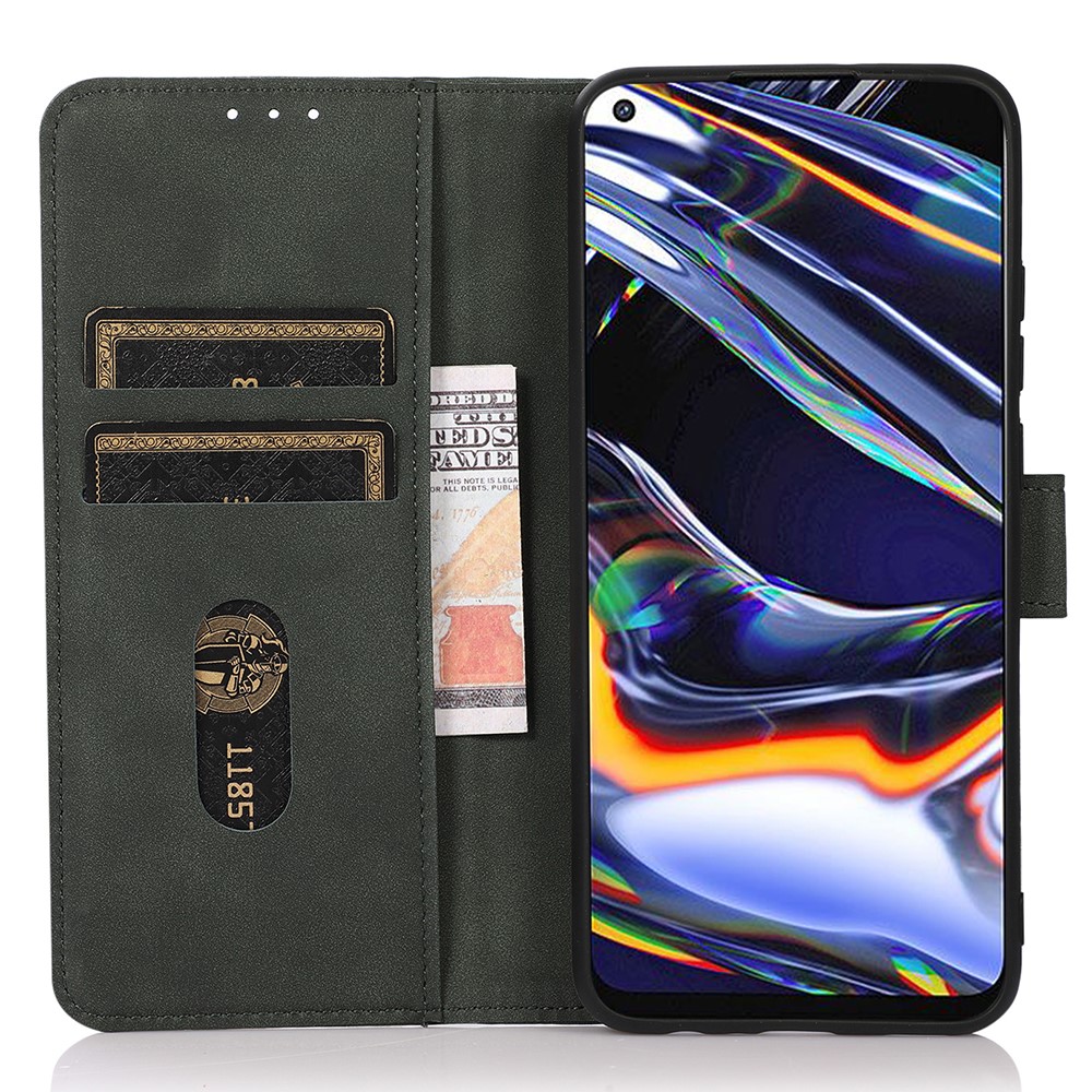 KHAZNEH KHAZNEH Xiaomi Redmi Note 14 4G Fodral Retro Läder Grön