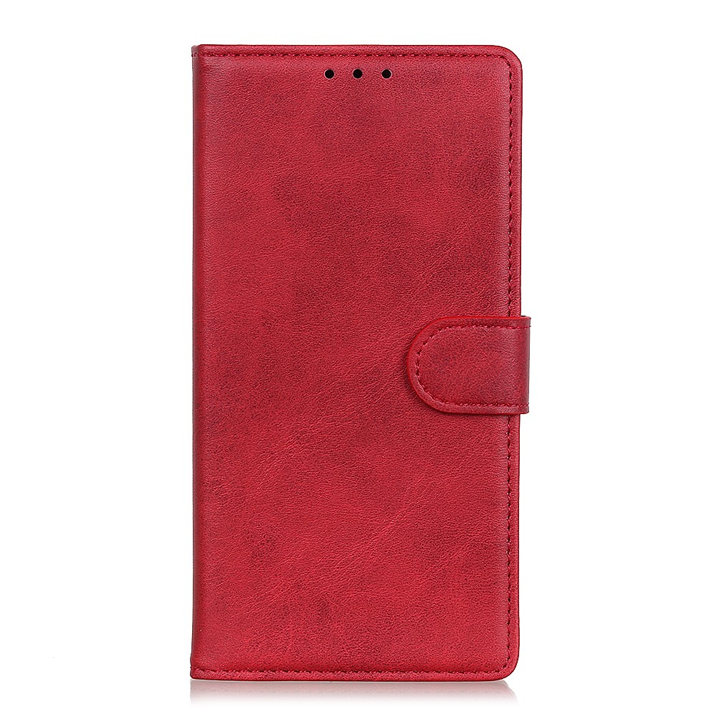  Xiaomi Redmi Note 14 4G Fodral Läder Röd