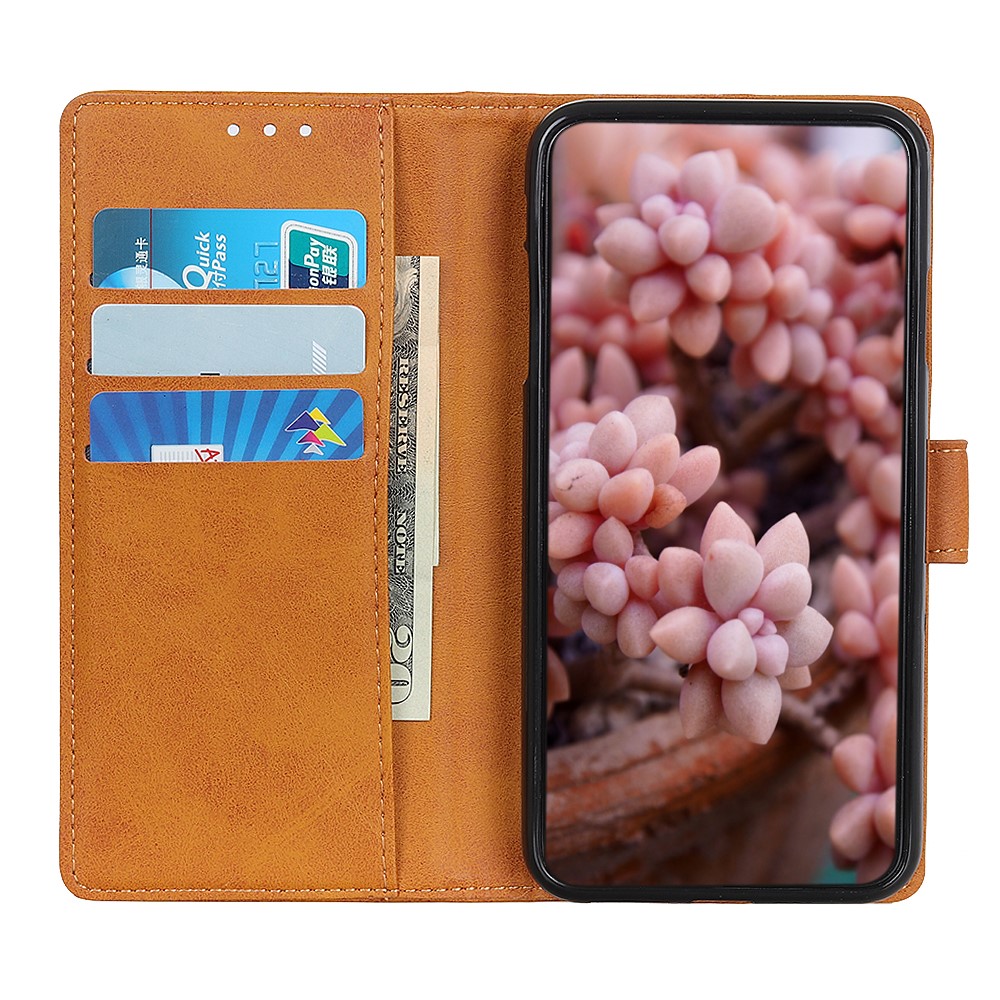  Xiaomi Redmi Note 14 4G Fodral Läder Brun