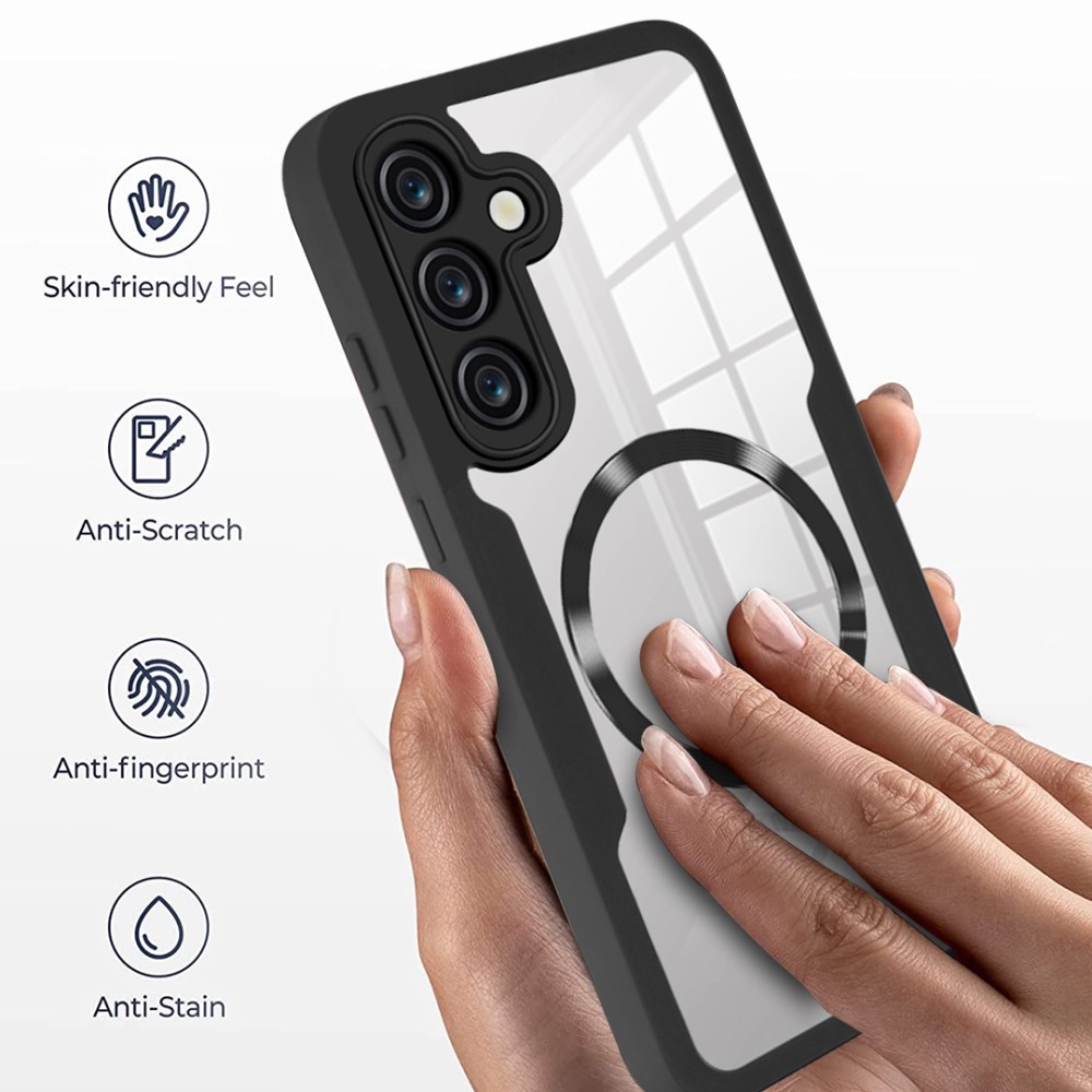  Samsung Galaxy S25 Skal MagSafe 360 Hybrid Defense Lila