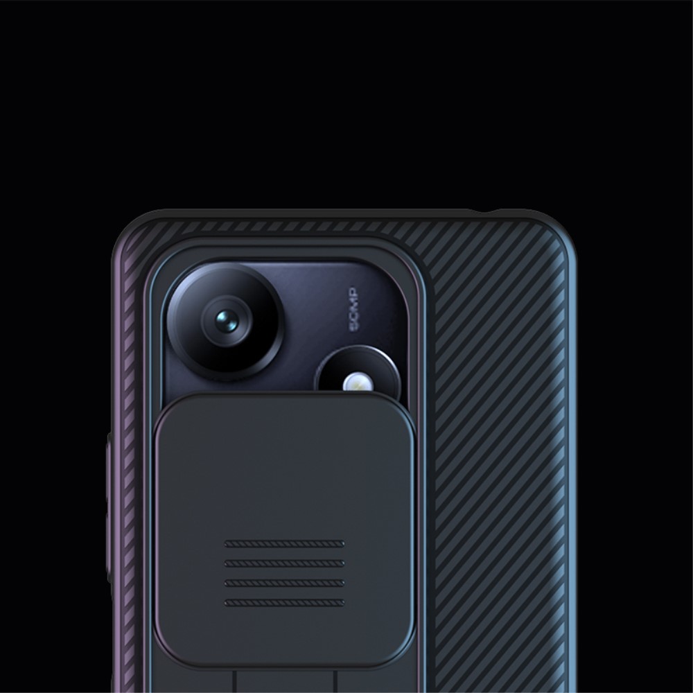 NILLKIN NILLKIN Xiaomi Redmi Note 14 5G/4G Skal CamShield Svart