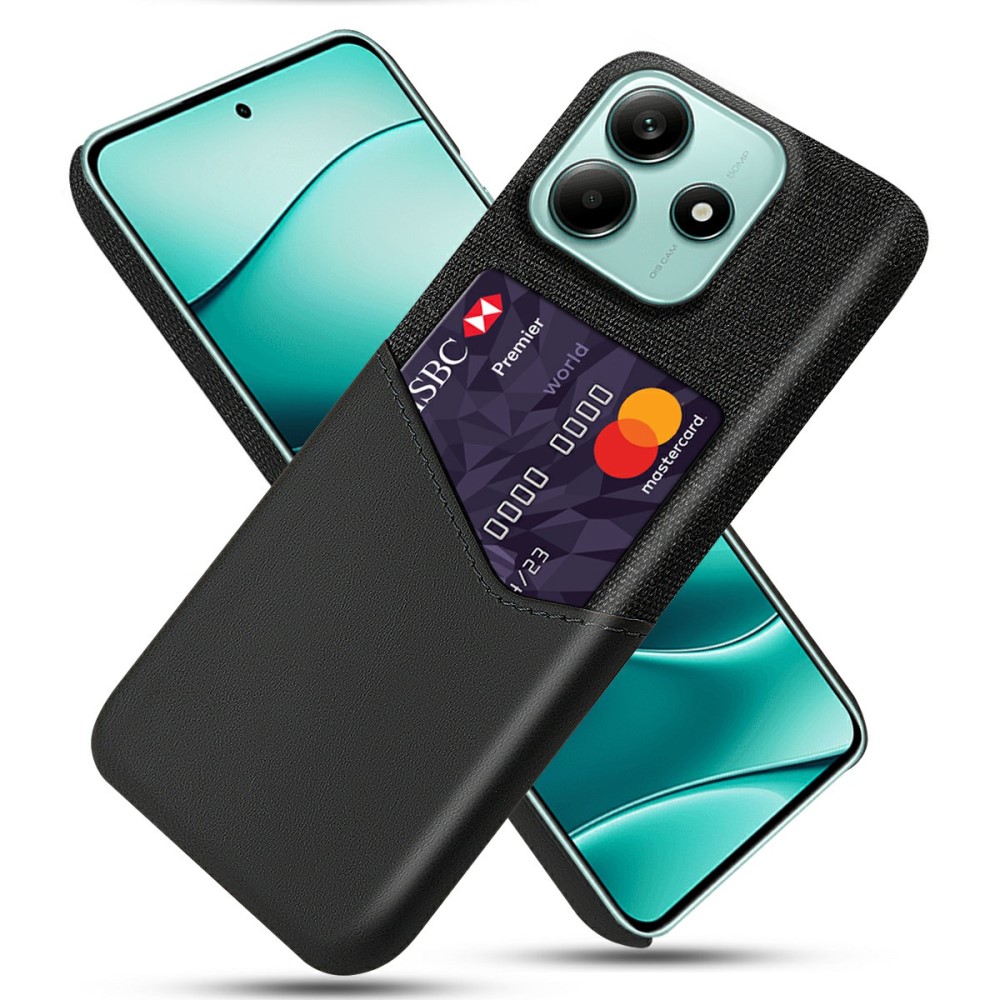  Xiaomi Redmi Note 14 5G Skal Hybrid Med Kortfack Svart